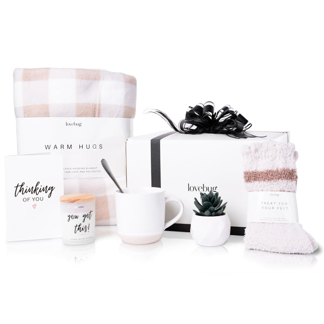 Lovebug Get Well Soon Gift Basket for Women Ã¢ÂÂ after Surgery Gifts, Feel Bet