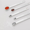 5 Pcs Mini Measuring Spoons Set, Stainless Steel Small Measuring Spoons Tad 1/4 tsp, Dash 1/8 tsp, Pinch 1/16 tsp, Smidgen 1/32 tsp, Drop 1/64 tsp