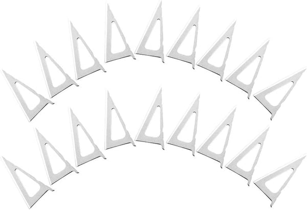 New Archery Products NAP Thunderhead Hunting Diamize Sharpened 18 Pieces Replacement Broadhead Blade Set
