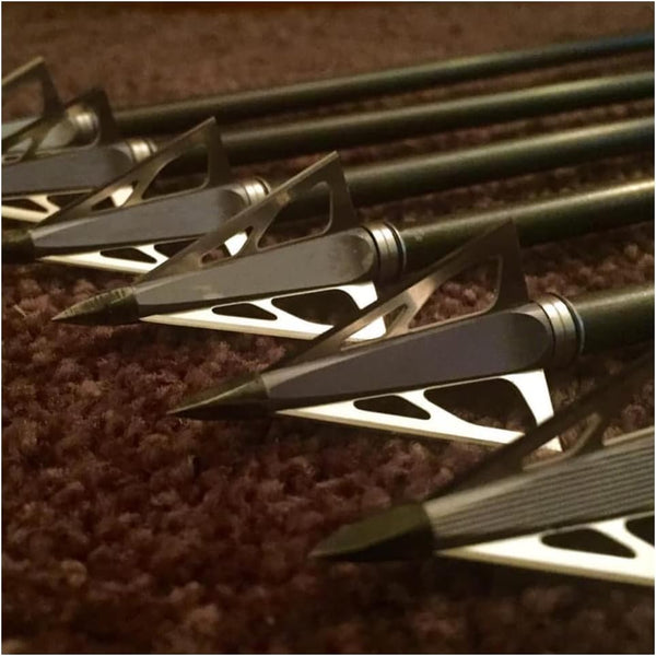 New Archery Products NAP Thunderhead Hunting Diamize Sharpened 18 Pieces Replacement Broadhead Blade Set