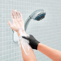 6Pairs Exfoliating Gloves - Premium Black Scrub Wash Mitt for Bath or Shower - Luxury Spa Exfoliation Accessories for Beauty Spa Massage, Suitable