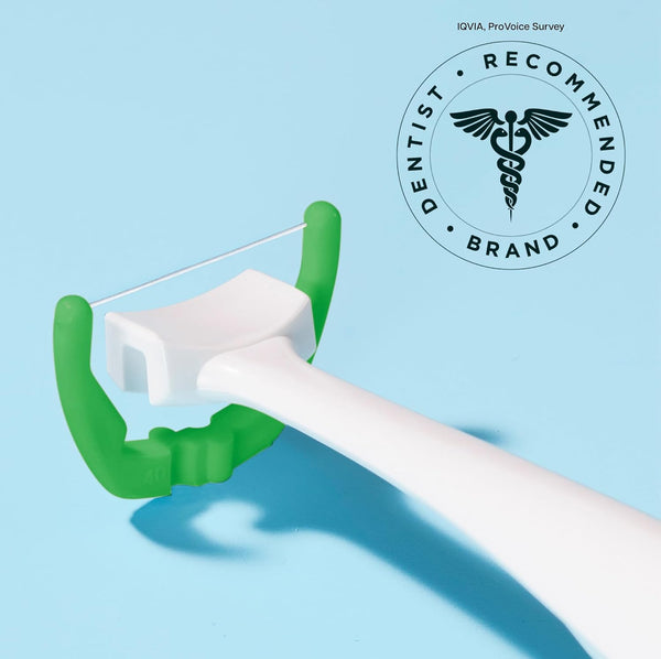 REACH Ultraclean Access Flosser Refill Heads, Mint, Plaque Remover for Teeth, Shred Resistant, for Hard to Reach Areas, Oral Care, PFAS Free, for