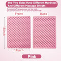 Foot Massage Acupressure Mat, Portable Silicone Reflexology Pad, Moderate Hardness Pressure Point Mat, Anti-Fatigue Mat, Connectable for Jogging &