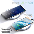 Fast Wireless Charger,20W Max Wireless Charging Pad Compatible with Iphone 16/16 Pro/16 Pro Max/16 Plus/15/14/13/12/11/X,Airpods;Fdgao Wireless