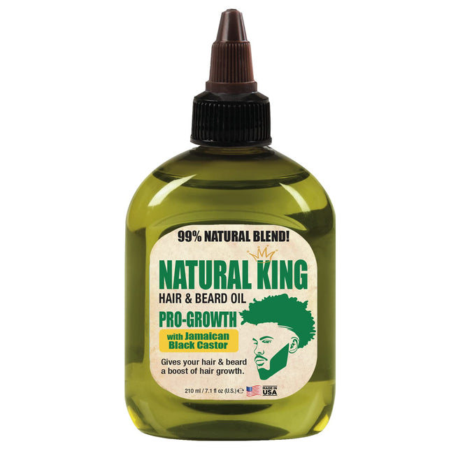 SFC Natural King Pro-Growth Hair & Beard Oil with Jamaican Black Castor Oil 7.1 