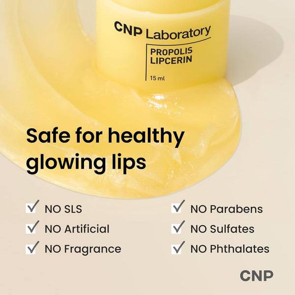 CNP Honey Lip Butter - Propolis Lipcerinâ¢ 01 Original, Hydrating Overnight Manuka Lip Balm & Mask, 12hr Long-Lasting Moisture, Stocking Stuffers,