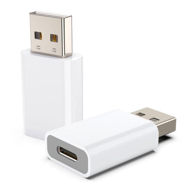 USB to USB C Adapter,Usb-C Female to USB-A Male Adapter Compatible with Apple Magsafe Watch 10/9/8/7/Se/Ultra,Car,Iphone