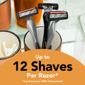 BIC Flex 4 Sensitive Disposable Razors For Men, For a Smooth, Ultra-Close and Comfortable Shave, 10 Piece Disposable Razor Set with 4 Blades 10