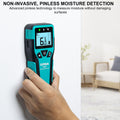 Kiprim Pinless Moisture Meter Home Moisture Level Tester Damp Meter for Floor,Wood, Walls, Concrete â Accurate Non-Destructive Testing Moisture