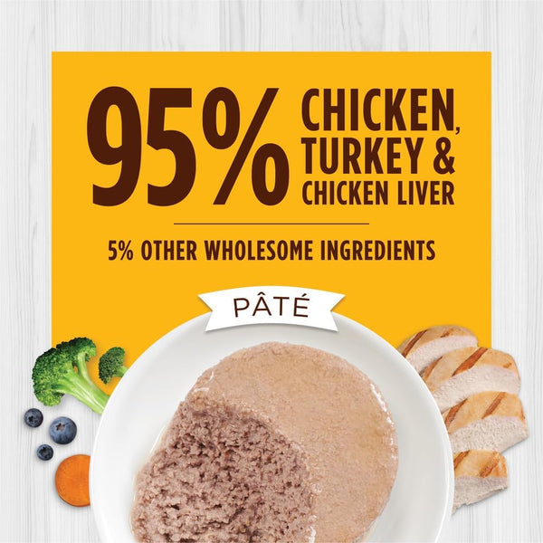 Instinct Original Grain Free Real Chicken Recipe Natural Wet Canned Cat Food, 5.5 Ounce (Pack of 12)