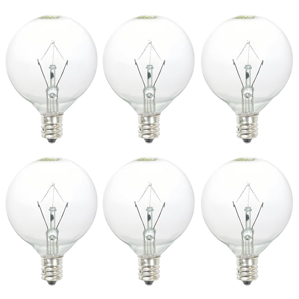 Snnalosses 25 Watt Wax Warmer Bulbs,Light Bulbs for Full Size Scentsy Warmer & Candle Wax Warmer,Long Life-Span and Melt Wax Fast Warming