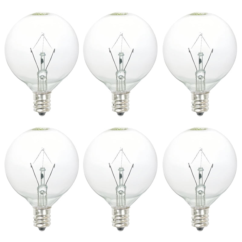 Snnalosses 25 Watt Wax Warmer Bulbs,Light Bulbs for Full Size Scentsy Warmer & Candle Wax Warmer,Long Life-Span and Melt Wax Fast Warming