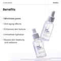 FRANKLY Closer Serum Jumbo | Pore Minimizer Serum | 2.03 fl oz | 9 Peptides, Vegan Collagen, Adenosine, PHA | Korean Pore Minimizer for Glass
