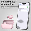 TOZO A1 Wireless Earbuds Bluetooth 5.3 Light Weight in Ear Headphones Rose Gold