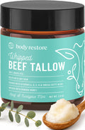 Body Restore Whipped Beef Tallow Balm – Fathers Day Gift for Dad from Daughter Son Wife, Grass Fed Face & Body Moisturizer, Birthday Gifts for