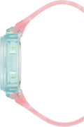 Armitron Sport Women's Digital Chronograph Resin Strap Watch Translucent Pink