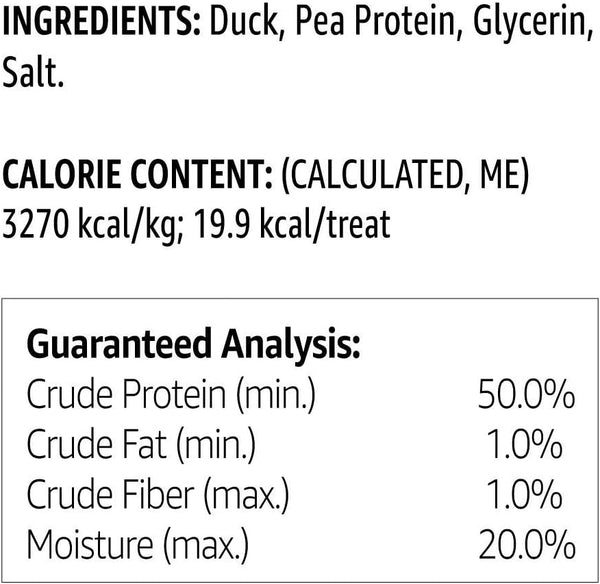 Amazon Brand - Solimo Duck Jerky Dog Treats,2 pounds Duck 2 Pound (Pack of 1)