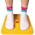 Gadget Deals Acupressure Mat - Yellow, Manual Foot Massager - Massage Mat, Rolling Therapy for Sciatica, Leg Pain, Cramps, Heel, Knee, Piles,