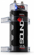 Soundbox SCAP2D, 2.5 Farad Digital Capacitor for Car Audio - 2500 Watts
