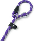 WePet Dog Training Slip Leash, No Pull, Durable Reflective Lead, Puppy Heavy Duty Loop Rope, Comfortable Handle, 6 ft, 1/2 inch, diam.