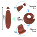 8 Pack Ombre Braiding Hair Pre Stretched - 16" 55G/Pack Premium Pre Stretched Braiding Hair Extensions, Professional Itch Free Hot Water Setting