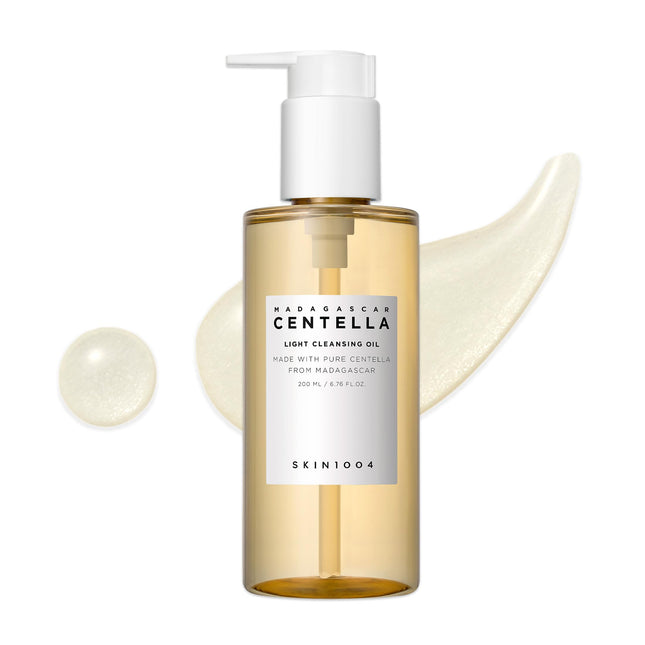 SKIN1004 Madagascar Centella Light Cleansing Oil 6.76 Fl.Oz, 200Ml | Gentle Oil 
