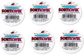LEE 10053 Sortkwik Fingertip Moisteners, 3/8 oz, Pink, Sold as 6 Pack