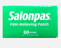 Salonpas Pain Relieving Patch, Extra Strength Topical Analgesic, 60 Ct (Pack of 2)