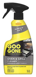 Goo Gone Oven and Grill Cleaner - 14 Ounce - Removes Tough Baked On Grease and Food Spills Surface Safe 14 Fl Oz (Pack of 1)