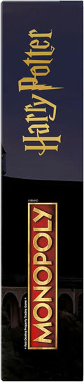 Hasbro Gaming Monopoly Harry Potter Edition Board Game | A Magical Adventure at Hogwarts | Ages 8 and Up | 2 to 6 Players | Family Games | Gifts