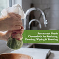 Regency Wraps Chef-Grade 100% Cotton Cheese Cloth 36"X72" (2Yds), Bleach & Dye Free, Food Safe for Cooking, Straining, Roasting Turkey, Durable