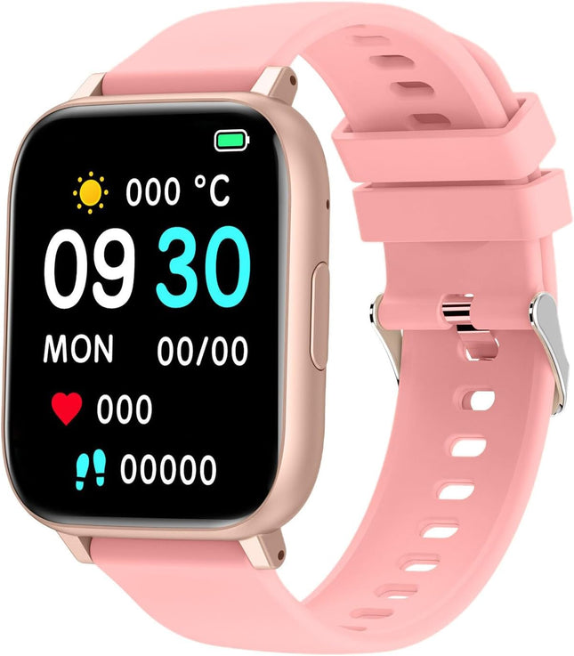 Smart Watch, 1.77"" Watches for Android Ios Men Women IP68 Waterproof Smartwatch, More Sport Modes Fitness Activity Dete