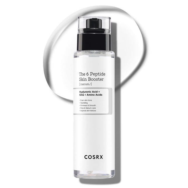 COSRX 6X Peptide Collagen Booster Toner Serum, Niacinamide & Hyaluronic Acid Fac
