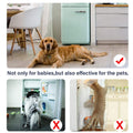 EUDEMON Home Refrigerator Fridge Freezer Door Lock Latch Catch Toddler Kids Child Baby Safety Lock Easy to Install No Tools Need or Drill (Grey?1