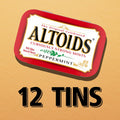 Altoids Classic Peppermint Breath Mints, 1.76 Ounce (Pack of 12) 1.76 Ounce (Pack of 12) Peppermint