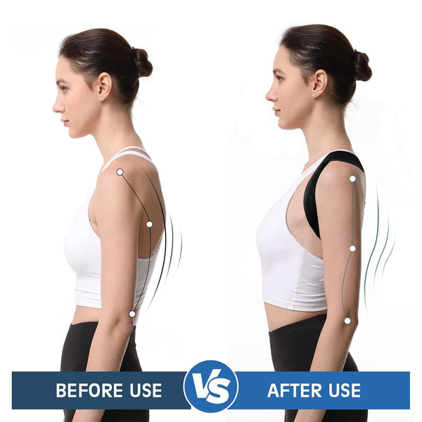 Posture Corrector for Women and Men, Adjustable Back Brace