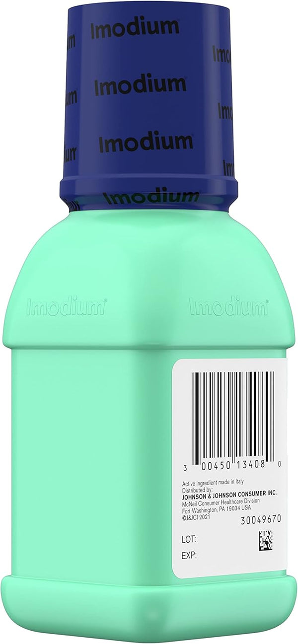 Imodium A-D Liquid Anti-Diarrheal Medicine with Loperamide Hydrochloride to Help Control Symptoms of Diarrhea Due to Acute, Active & Traveler'S