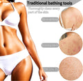 SPMKTBOZAI African Net Sponge Authentic, 2 Pieces African Exfoliating Sponge Real African Net Black Owned, African Bath Sponge Back Scrubber, Body