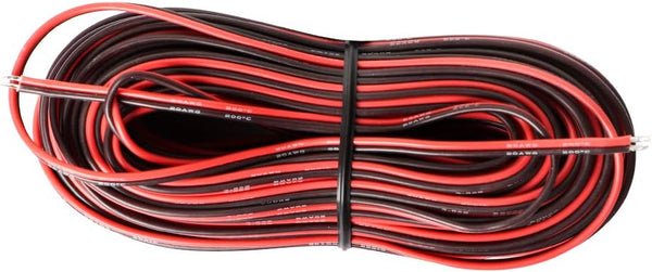EXZEIT 18 Gauge Marine Boat Lights Wire Cord, 66ft 2 Pin Wires for Boat Navigation Courtesy Trailer Lights