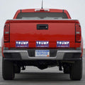 3 Pack Trump Sticker, 8"x4" Big Trump Letters Car Decal, President Donald Trump Take America Back Bumper Sticker Fadeproof Vinyl for Car, Truck,