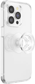 PopSockets Adhesive Phone Grip, Holder, Phone Stand, Clear - Clear Adhesive Clear