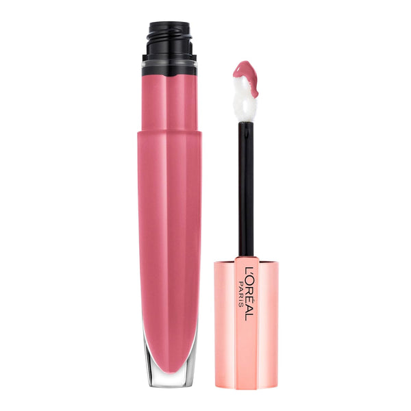 L'Oreal Paris Glow Paradise Hydrating Tinted Lip Balm-In-Gloss with Pomegranate Extract & Hyaluronic Acid, Ultra-Gentle, Non-Sticky Formula, Rosy