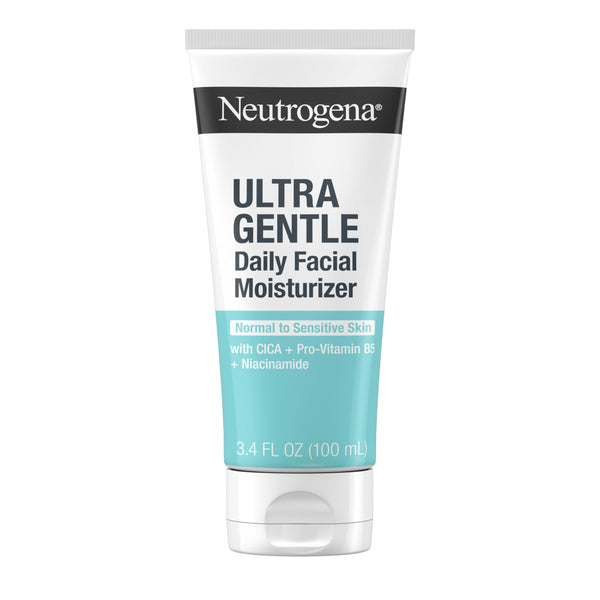 Neutrogena Fragrance Free Daily Facial Moisturizer, Face & Neck Moisturizer for Sensitive Skin with Vitamin B3, Pro-Vitamin B5 & Vitamin E