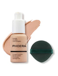 PHOERA Full Coverage Foundation, Matte Liquid Foundation for Mature Skin 1 Fl Oz (Pack of 1) Warm Peach