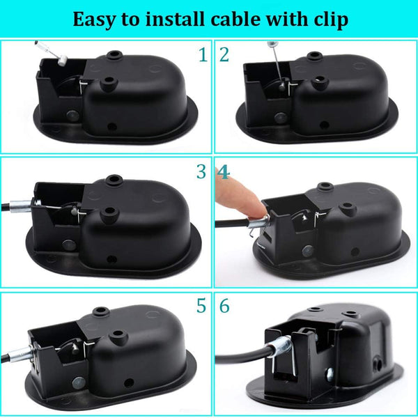 Universal Metal Sofa Chair Recliner Release Pull Handle Replacement Part, Fits Ashley Lazy Boy and Most Recliner Sofa Brand, Recliner Handle Size