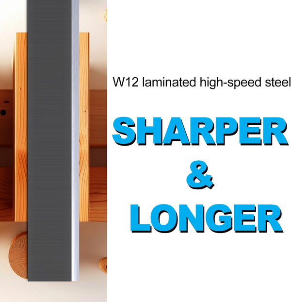 10-1/4" HSS Planer blades Knives Replacement For Grizzly JET JPT260, Axminster AT107PT, AT129PT, Startrite K260 Woodworking Thickness Planer