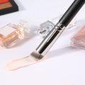 ENERGY Concealer Brush under Eye Mini Angled Flat Top Kabuki Nose Contour Brush for Concealing Blending Setting Buffing with Powder Liquid Cream