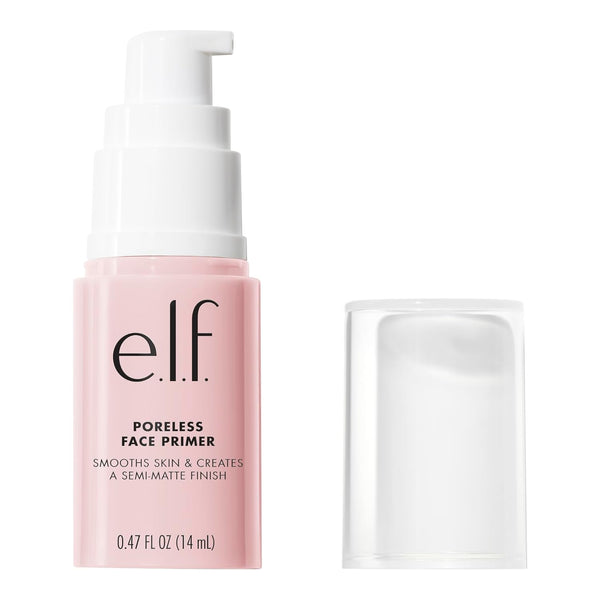E.L.F. Poreless Face Primer, Restoring Makeup Primer for a Flawless, Smooth Canvas, Infused with Tea Tree & Vitamin A, Vegan & Cruelty-Free, 0.47