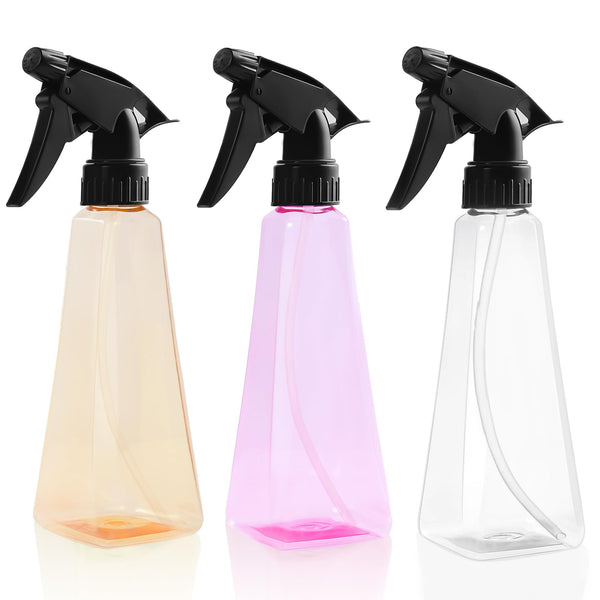 Spray Bottles 12Oz/350Ml Empty Spray Bottles Refillable Mister Bottle with Multicolor for Cleaning, Plants, Hair, Cooking