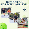 Outdoor Pickleball Balls USAPA Approved for Tournament Play 6 12 48 Packs Durable 40-Hole Design Ideal for All Skill Levels Pickleball Accessories